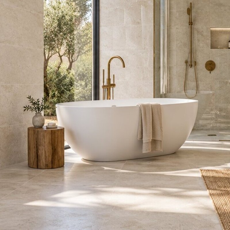 Freistehende Badewanne „Lino“